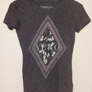 grey aeropostale t-shirt